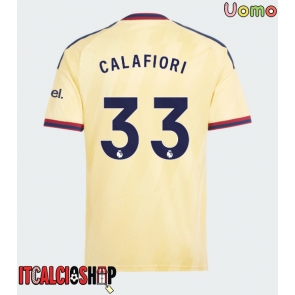 Arsenal Riccardo Calafiori #33 Terza Maglia 2026-27 Manica Corta